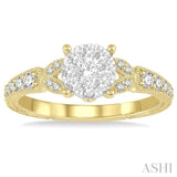 Lovebright Bridal Diamond Engagement Ring