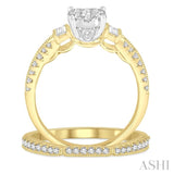 Lovebright Bridal Diamond Wedding Set